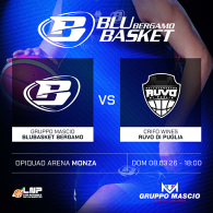 BLU BASKET BERGAMO VS RUVO