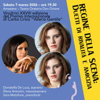 REGINE DELLA SCENA: DUETTI DI RIVALITA' E AMICIZIA, Stagione Concertistica 25 - 26