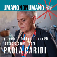 PAOLA CARIDI E NICOLA LAGIOIA, Umano non umano