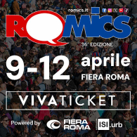 ROMICS 2026 - ED. APRILE | ABBONAMENTO 4GG