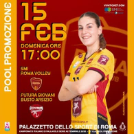 SMI ROMA VOLLEY VS FUTURA GIOVANI BUSTO ARSIZIO
