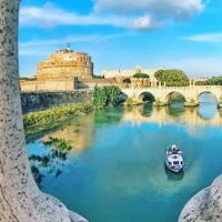 Castel Sant'Angelo: Biglietto d'ingresso + Tour in barca Hop-on Hop-off