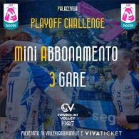 Playoff challenge 2026 - abbonamento 3 gare