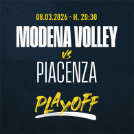 VALSA GROUP MODENA - GAS SALES BLUENERGY PIACENZA, Quarti Playoff - Gara 1