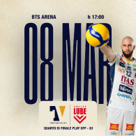 ITAS TRENTINO - CIVITANOVA, Quarti di Finale Playoff - Q1