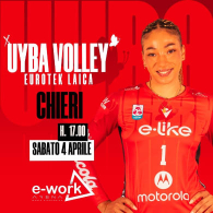Eurotek Laica UYBA - Reale Mutua Fenera Chieri '76, partita di pallavolo