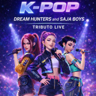 K-POP DREAM HUNTERS AND SAJA BOYS, TRIBUTO LIVE