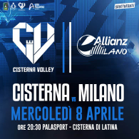 CISTERNA VOLLEY - ALLIANZ MILANO
