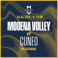 Valsa Group Modena - Acqua S. Bernardo Cuneo, quarti playoff 5° posto gara 1