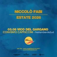 NICCOLÒ FABI - ESTATE 2026, FestambienteSud 2026