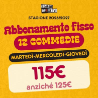 12L - 2 Gio 12, commedie teatrali