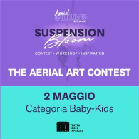 Suspension aerial art contest baby/kids