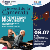 Le perfezioni provvisorie, i giovedì della Camerata