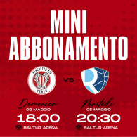 ABBONAMENTO 2 GARE 2025/26 - BENEDETTO SELLA XIV CENTO