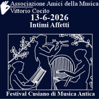 Intimi affetti, Festival Cusiano