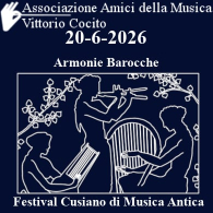 ARMONIE BAROCCHE, CONS. ALESSANDRIA, Festival Cusiano