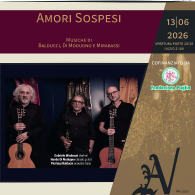 AMORI SOSPESI, Artevives aps | Stagione Concertistica Gennaio - Maggio 2026