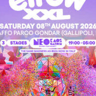 Elrow Puglia XXL al Parco Gondar di Gallipoli