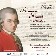 CONCERTIAMO MOZART - ARMONIE VIBRANTI