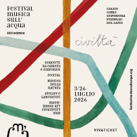 A COLAZIONE CON..., Festival Musica sull'Acqua 2026