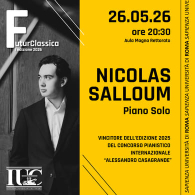 NICOLAS SALLOUM PIANOFORTE, FuturClassica 2026 | 1^ Ed.