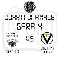 GARA 4 QUARTI PLAYOFF TRENTO VS BOLOGNA