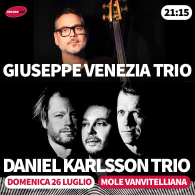 GIUSEPPE VENEZIA TRIO / DANIEL KARLSSON TRIO, Ancona Jazz Summer Festival 2026
