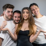 Che ansia, con Elisa Visari, Daniele Calise, Riccardo Telesca e Alessandro Cossari