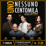 PRIMO REGGIANI - UNO, NESSUNO, CENTOMILA, Conegliano, su il sipario