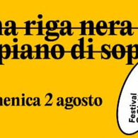 Una riga nera al piano di sopra al Festival O Ciel Lucente