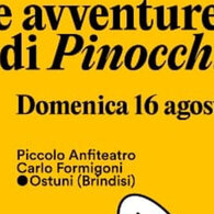 Le avventure di Pinocchio con Flavio Albanese all'anfiteatro di Ostuni