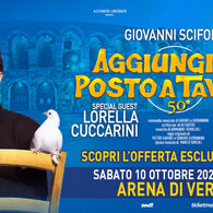 Aggiungi un posto a tavola con Lorella Cuccarini all'EuropAuditorium