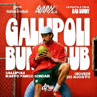 GALLIPOLI BUNNY CLUB: LA FESTA A TEMA BAD BUNNY