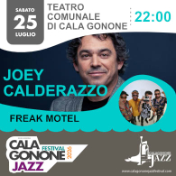 JOEI CALDERAZZO TRIO, IN APERTURA FREAK MOTEL, Calagonone Jazz Festival 2026 - 39^ Ed.