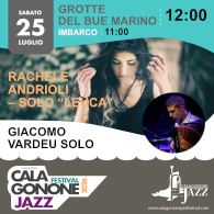 RACHELE ANDREOLI - SOLO LEUCA, IN APERTURA VARDEU - SOLO, Calagonone Jazz Festival 2026 - 39^ Ed.