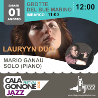 LAURYYN DUO, APERTURA MAURO GANAU, Calagonone Jazz Festival 2026 - 39^ Ed.