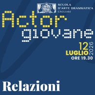 RELAZIONI, Actor Giovane 2026