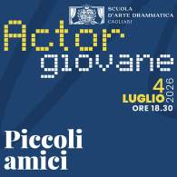 PICCOLI AMICI, Actor Giovane 2026