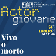VIVO O MORTO? SOPRAVVIVERE E' UN'OPINIONE, Actor Giovane 2026