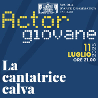 LA CANTATRICE CALVA, Actor Giovane 2026