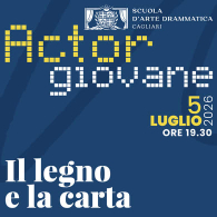 IL LEGNO E LA CARTA, Actor Giovane 2026