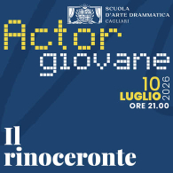 IL RINOCERONTE, Actor Giovane 2026