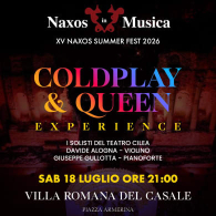 COLDPLAY & QUEEN EXPERIENCE, XV Naxos Summer Fest