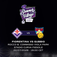 FIORENTINA - GUBBIO, Partita Amichevole