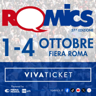 ROMICS 2026 - ED. OTTOBRE | TICKET GIORNALIERO