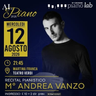 M° ANDREA VANZO, Piano Lab - 10ª edizione