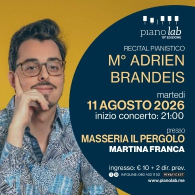 M° ADRIEN BRANDEIS, Piano Lab - 10ª edizione