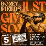 Boney Fields in concerto al Teatro San Marco di Vicenza