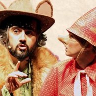 Pinocchio, i burattini di Fantateatro a Villa Mazzacorati