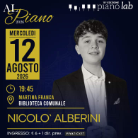 NICOLO' ALBERINI, Piano Lab 2026 - 10^ Ed.
